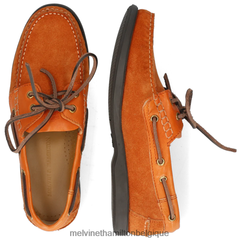 Melvin & Hamilton Hommes Jason 1 R44228712 Chaussure bateau orange