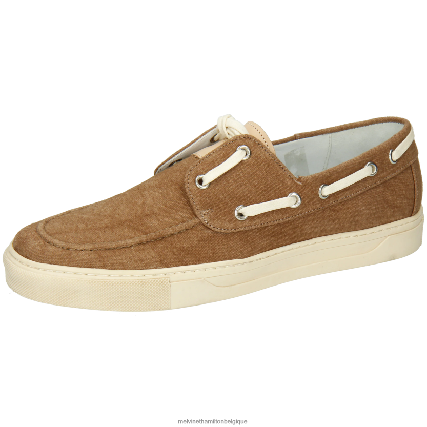 Melvin & Hamilton Hommes adrien 8 R44228705 Chaussure bateau taupe