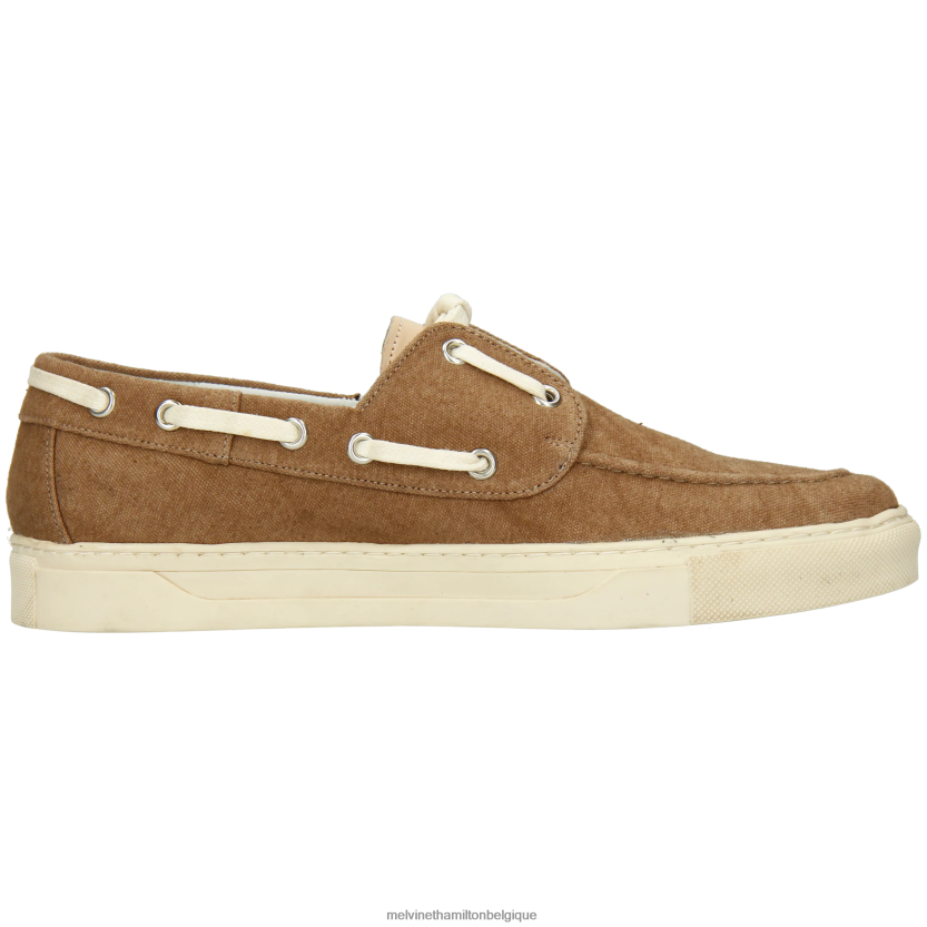 Melvin & Hamilton Hommes adrien 8 R44228705 Chaussure bateau taupe
