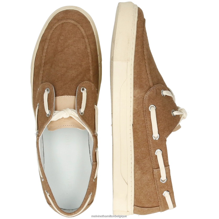 Melvin & Hamilton Hommes adrien 8 R44228705 Chaussure bateau taupe