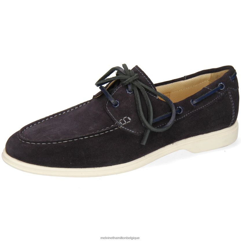Melvin & Hamilton Hommes comte 13 R44228702 Chaussure bateau bleu