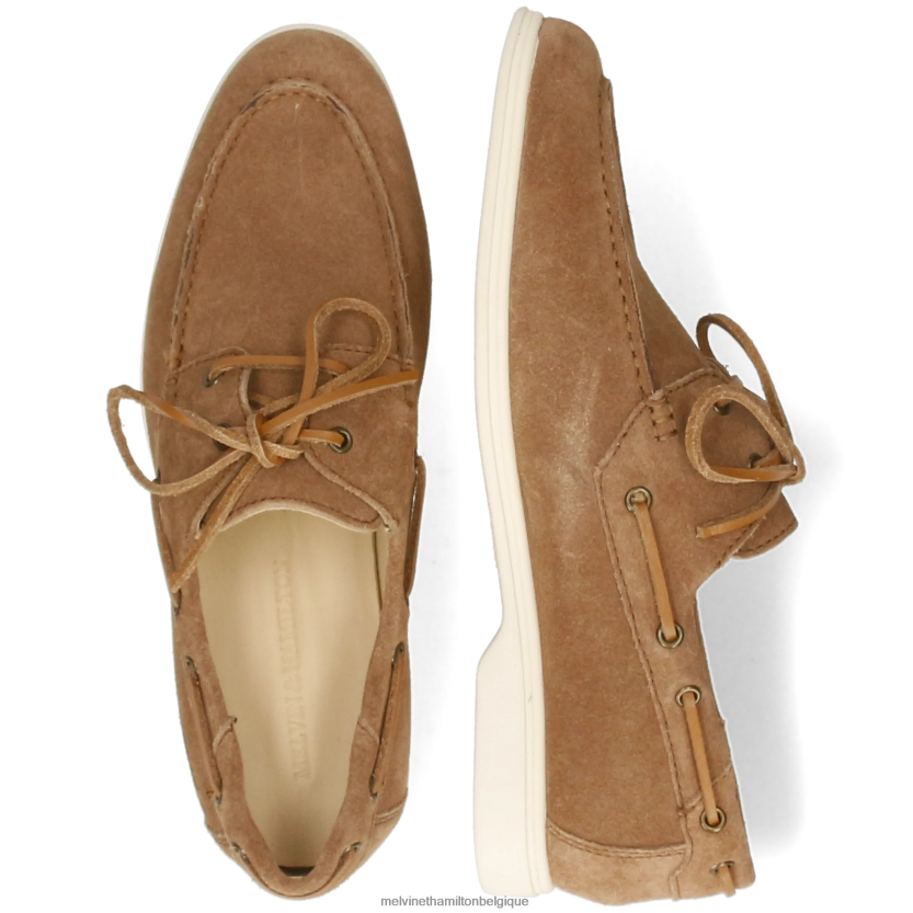 Melvin & Hamilton Hommes comte 13 R44228703 Chaussure bateau brun