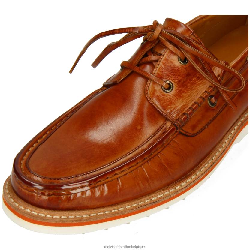 Melvin & Hamilton Hommes poussière 4 R44228710 Chaussure bateau brun