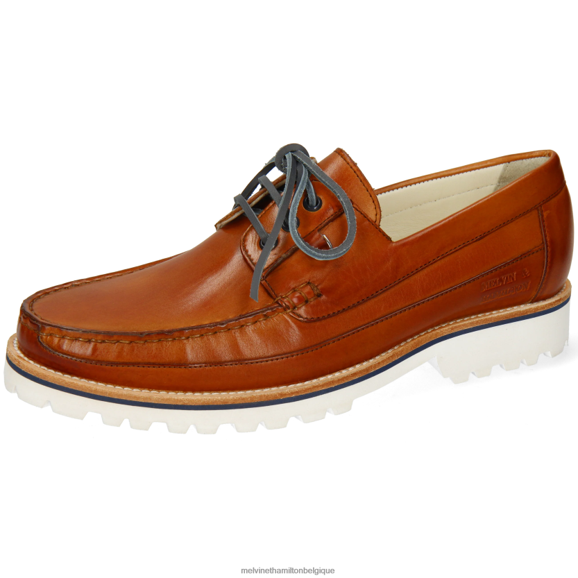 Melvin & Hamilton Hommes poussière 6 R44228706 Chaussure bateau brun