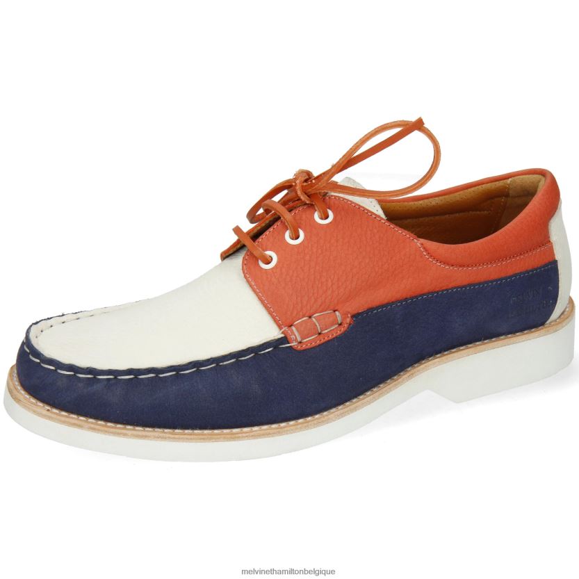 Melvin & Hamilton Hommes poussière 8 R44228704 Chaussure bateau multi