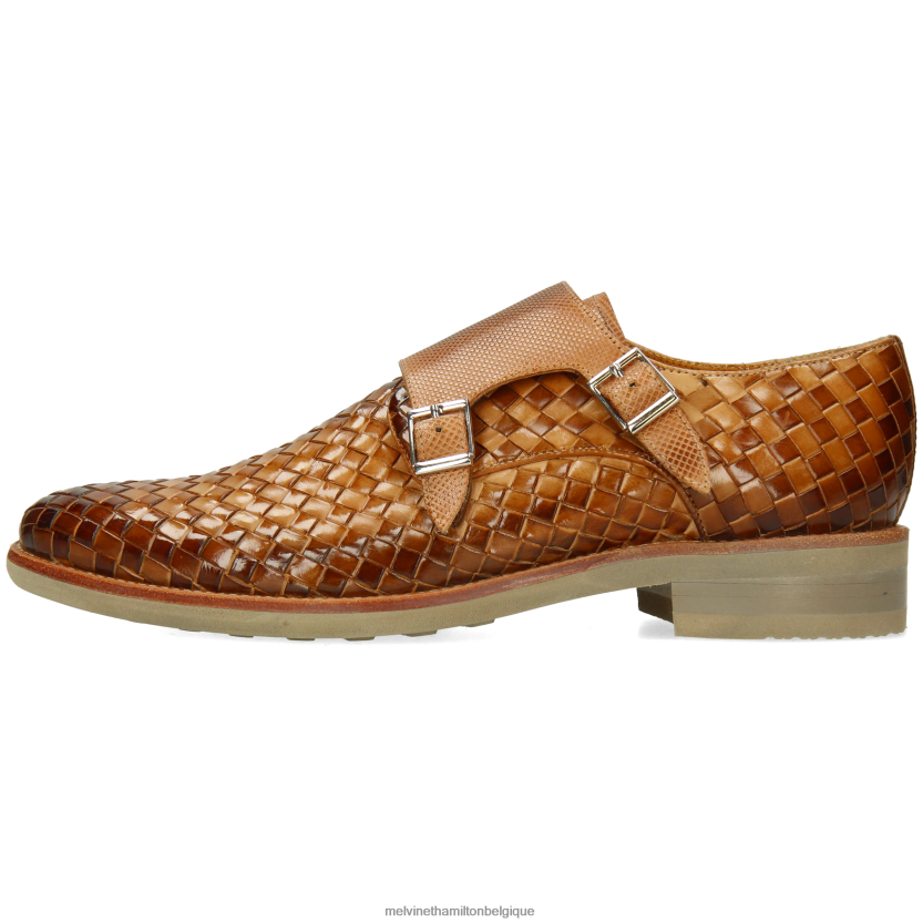 Melvin & Hamilton Hommes Clint 36 R44228335 chaussures de moine brun