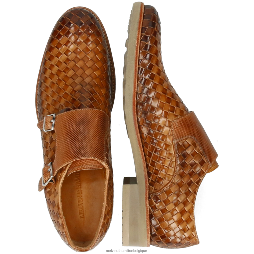 Melvin & Hamilton Hommes Clint 36 R44228335 chaussures de moine brun