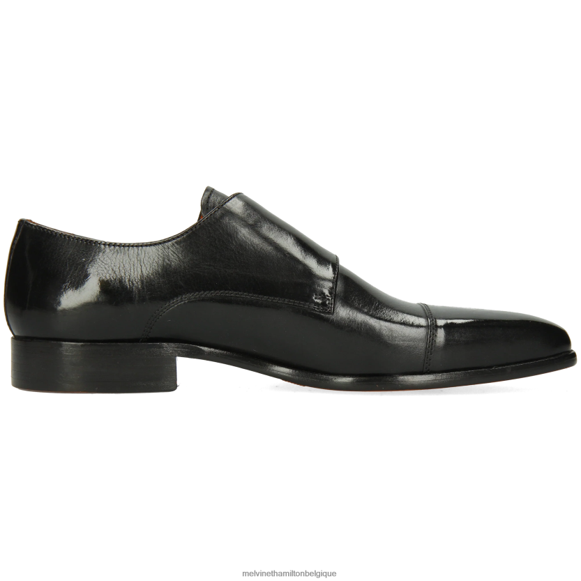 Melvin & Hamilton Hommes Louis 52 R44228341 chaussures de moine noir