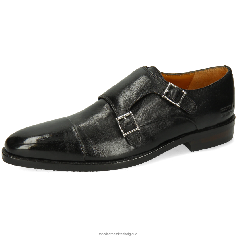 Melvin & Hamilton Hommes freddy 1 R44228329 chaussures de moine noir