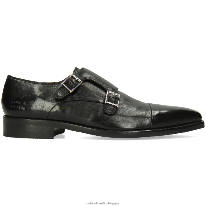 Melvin & Hamilton Hommes freddy 1 R44228329 chaussures de moine noir