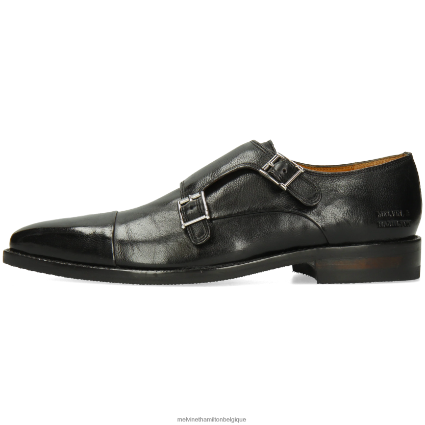 Melvin & Hamilton Hommes freddy 1 R44228329 chaussures de moine noir