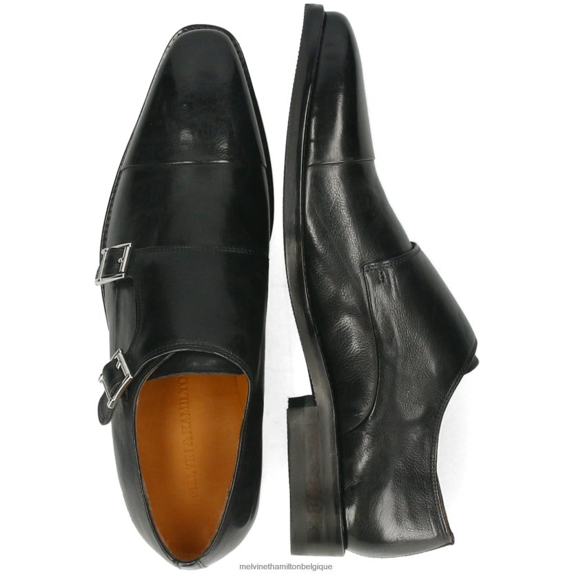 Melvin & Hamilton Hommes freddy 1 R44228329 chaussures de moine noir