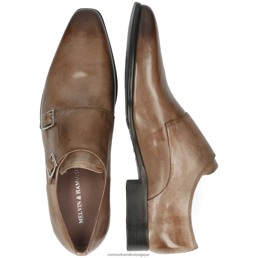Melvin & Hamilton Hommes lance 10 R44228331 chaussures de moine gris