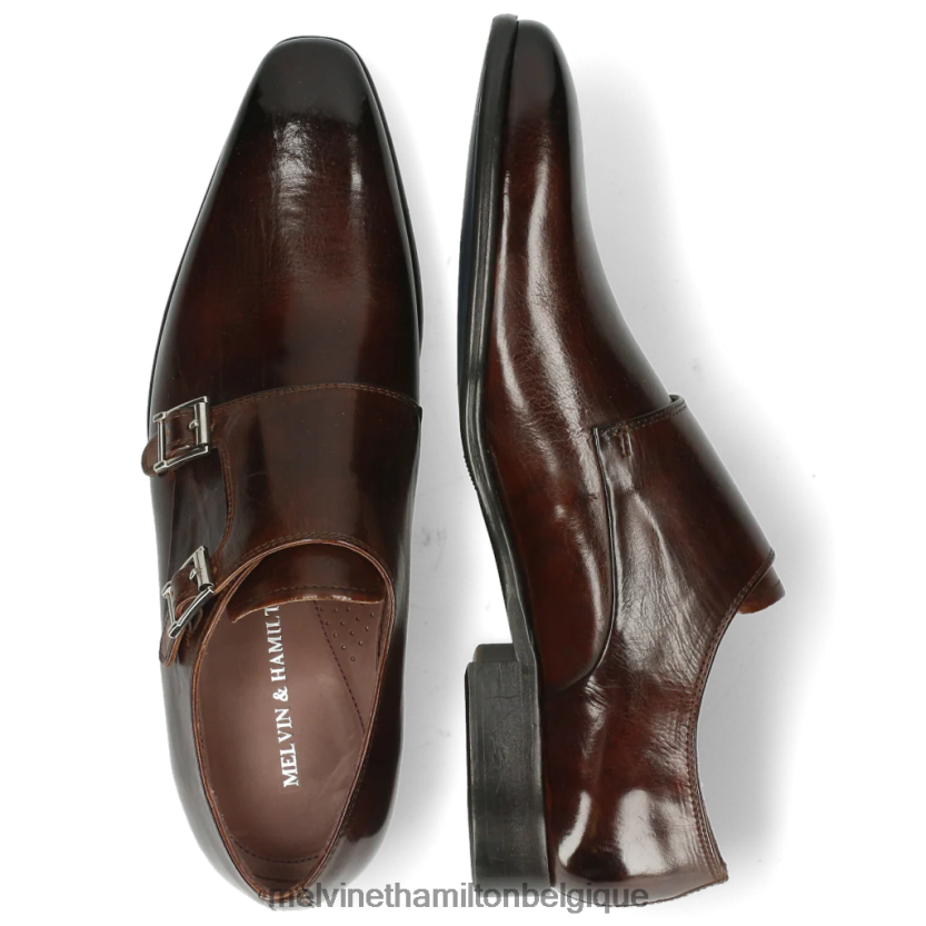 Melvin & Hamilton Hommes lance 10 R44228349 chaussures de moine brun