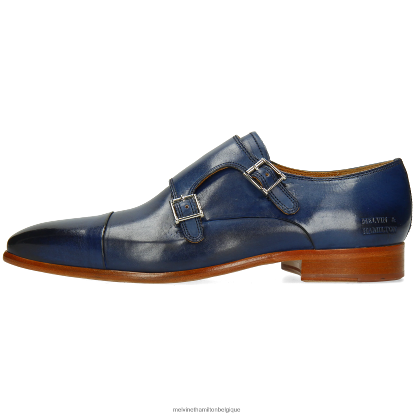 Melvin & Hamilton Hommes lance 1 R44228326 chaussures de moine bleu