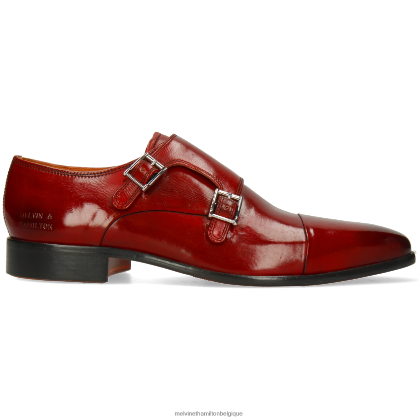 Melvin & Hamilton Hommes lance 1 R44228327 chaussures de moine rouge