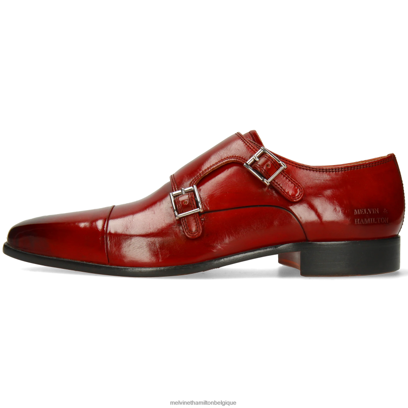 Melvin & Hamilton Hommes lance 1 R44228327 chaussures de moine rouge