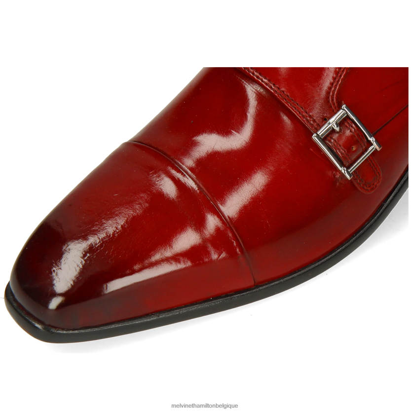 Melvin & Hamilton Hommes lance 1 R44228327 chaussures de moine rouge
