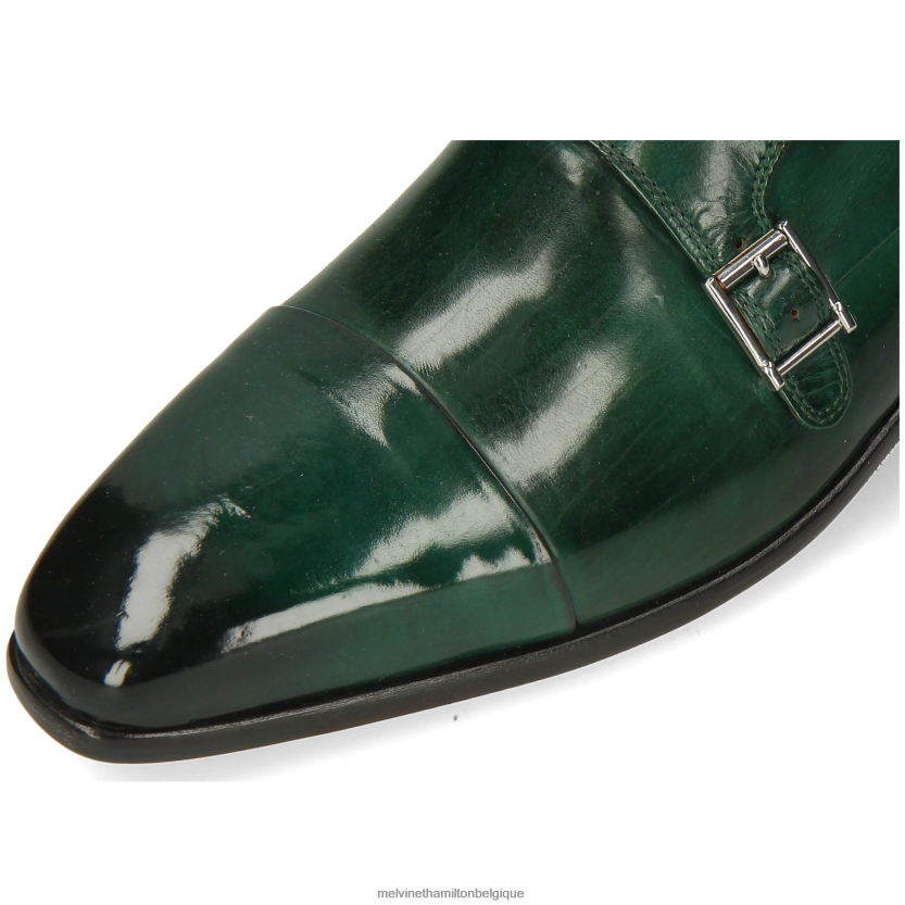 Melvin & Hamilton Hommes lance 1 R44228328 chaussures de moine vert