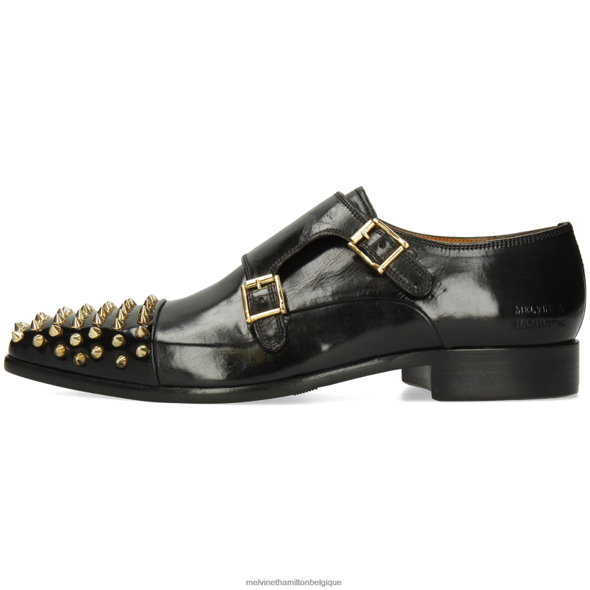 Melvin & Hamilton Hommes lance 1 R44228343 chaussures de moine noir
