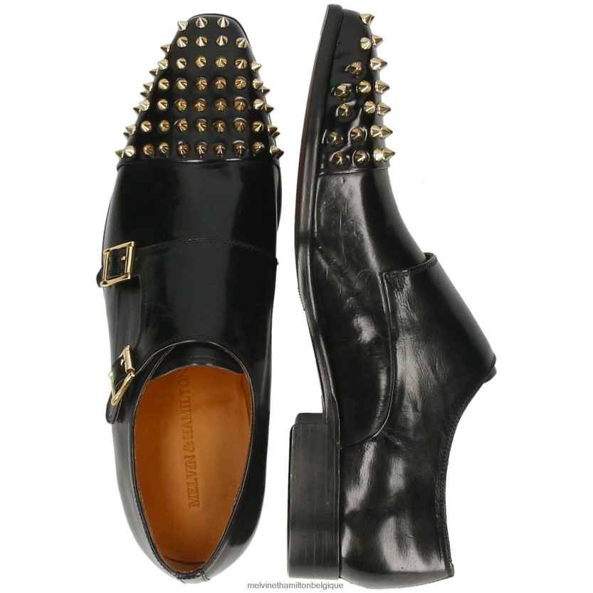 Melvin & Hamilton Hommes lance 1 R44228343 chaussures de moine noir