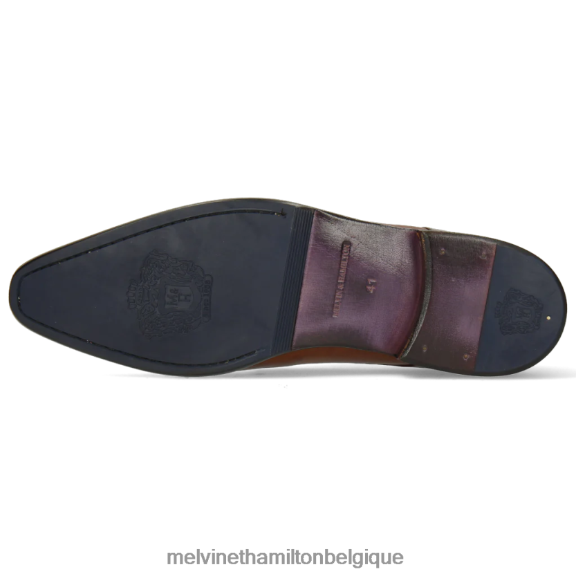 Melvin & Hamilton Hommes lance 1 R44228344 chaussures de moine brun