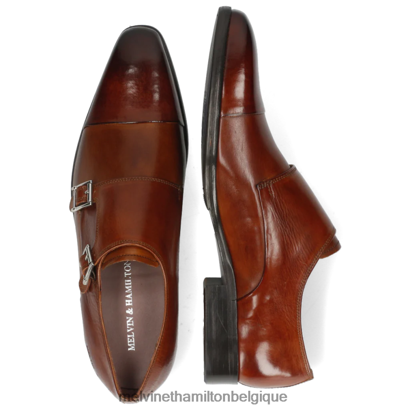 Melvin & Hamilton Hommes lance 1 R44228344 chaussures de moine brun