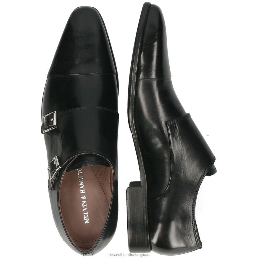 Melvin & Hamilton Hommes lance 1 R44228347 chaussures de moine noir