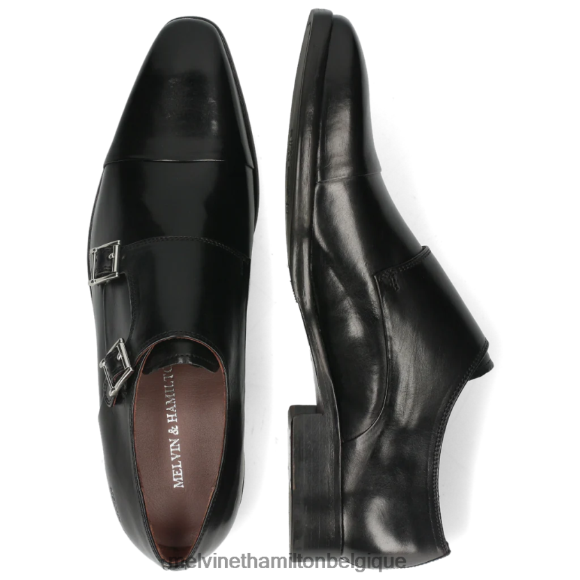 Melvin & Hamilton Hommes lance 1 R44228348 chaussures de moine noir