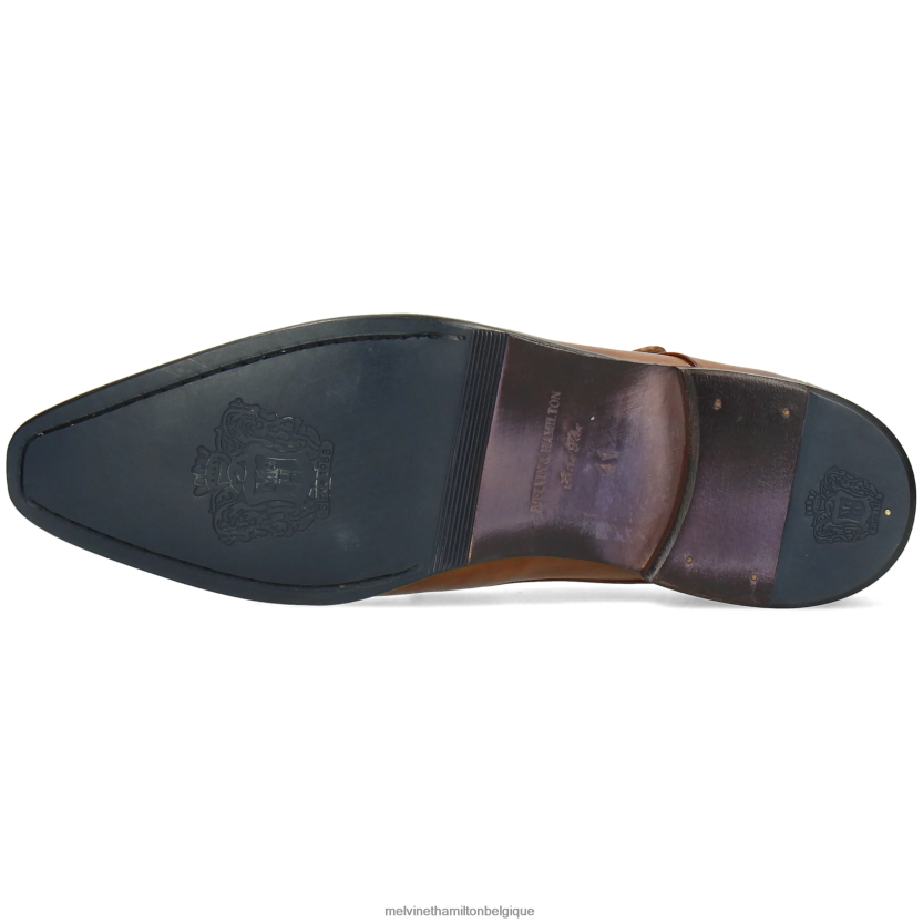 Melvin & Hamilton Hommes lance 1 R44228351 chaussures de moine brun