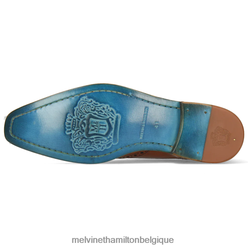 Melvin & Hamilton Hommes martine 2 R44228340 chaussures de moine brun