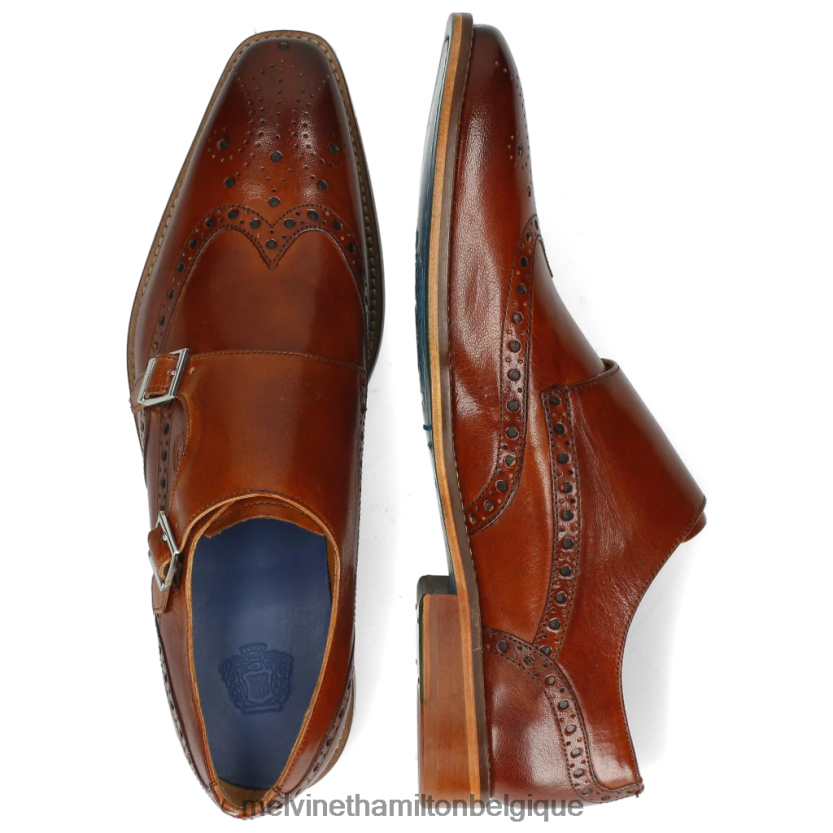 Melvin & Hamilton Hommes martine 2 R44228340 chaussures de moine brun