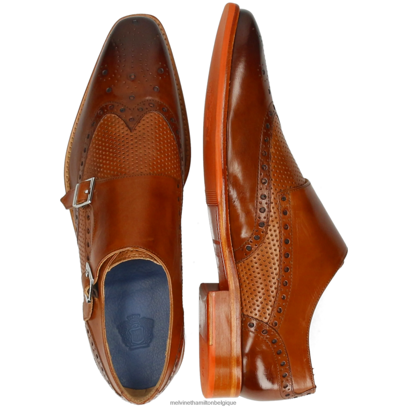 Melvin & Hamilton Hommes martine 2 R44228345 chaussures de moine brun