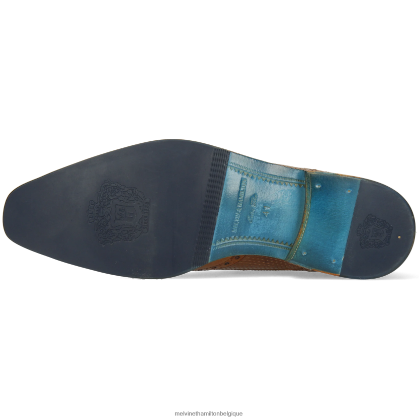 Melvin & Hamilton Hommes martine 2 R44228346 chaussures de moine brun