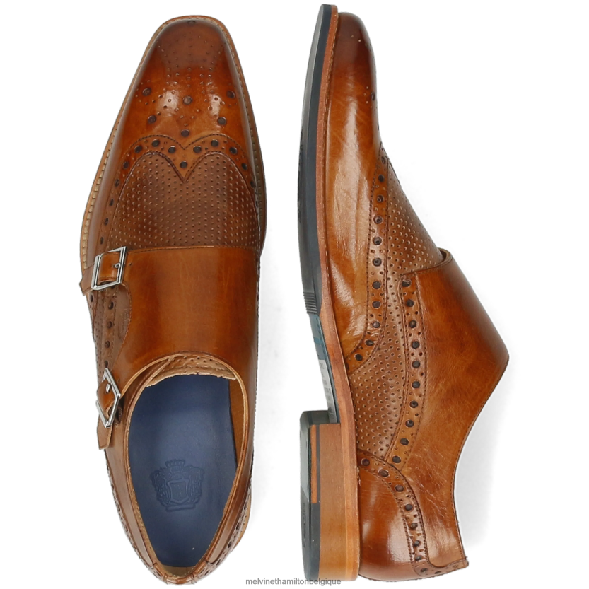 Melvin & Hamilton Hommes martine 2 R44228346 chaussures de moine brun