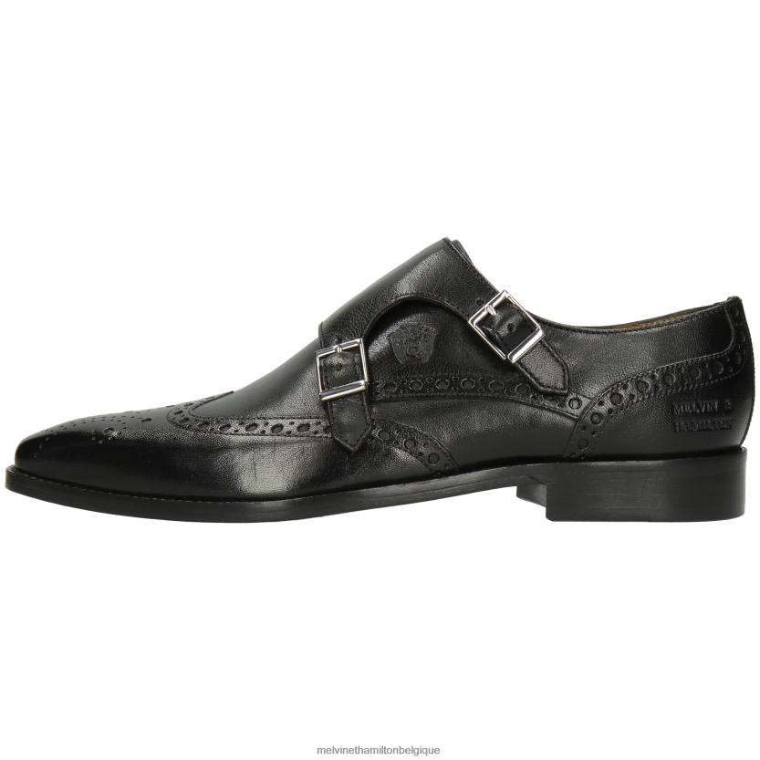 Melvin & Hamilton Hommes martine 2 R44228352 chaussures de moine noir
