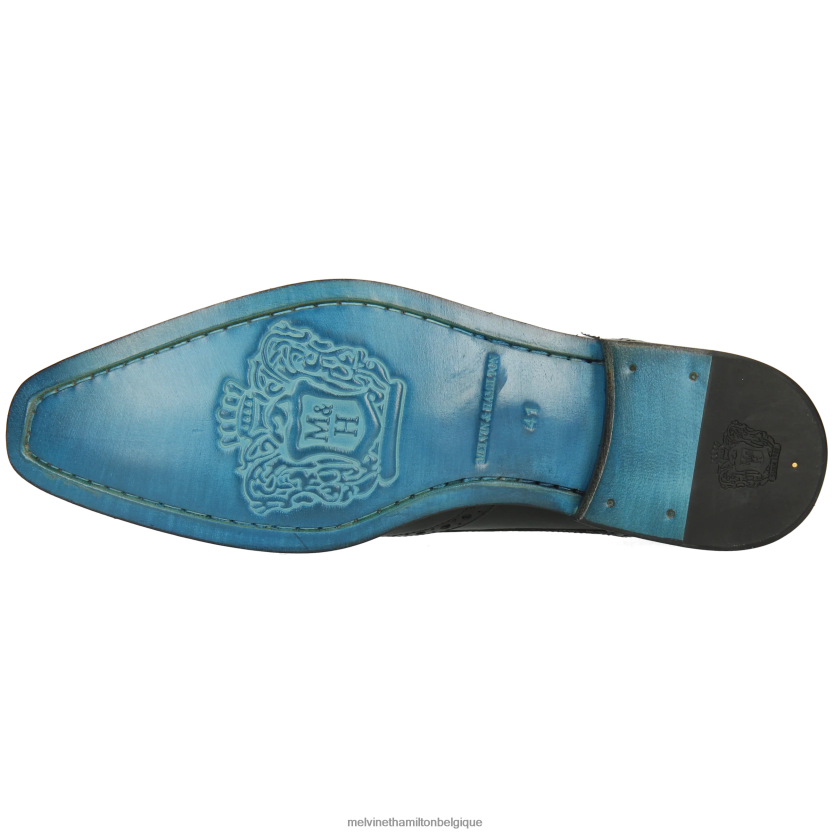Melvin & Hamilton Hommes martine 2 R44228352 chaussures de moine noir