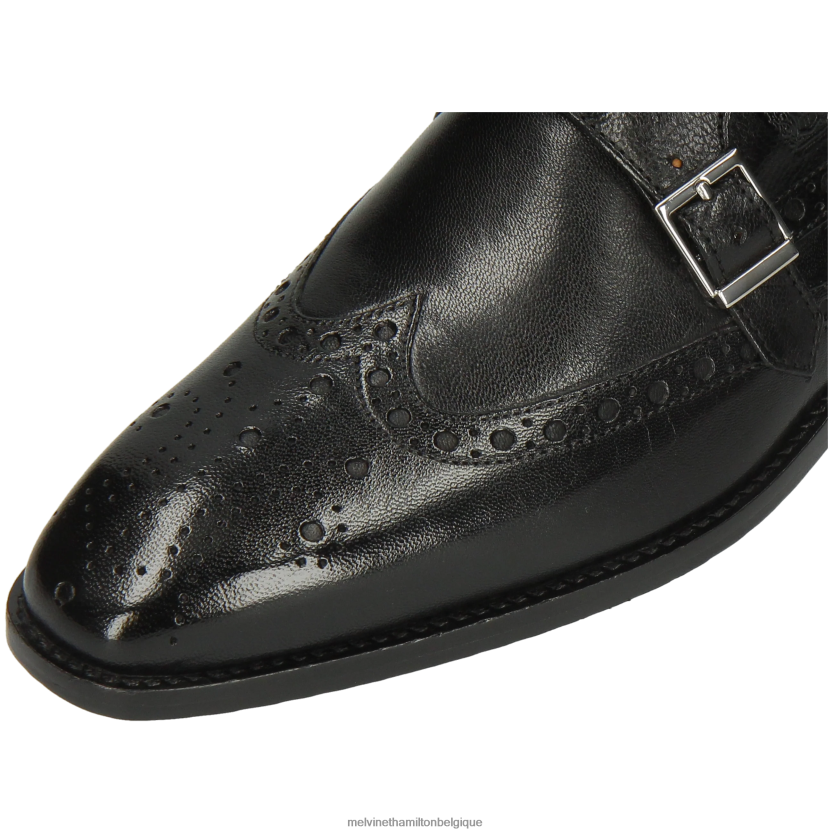 Melvin & Hamilton Hommes martine 2 R44228352 chaussures de moine noir