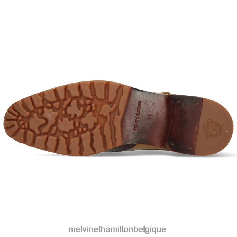 Melvin & Hamilton Hommes patrick 24 R44228350 chaussures de moine brun