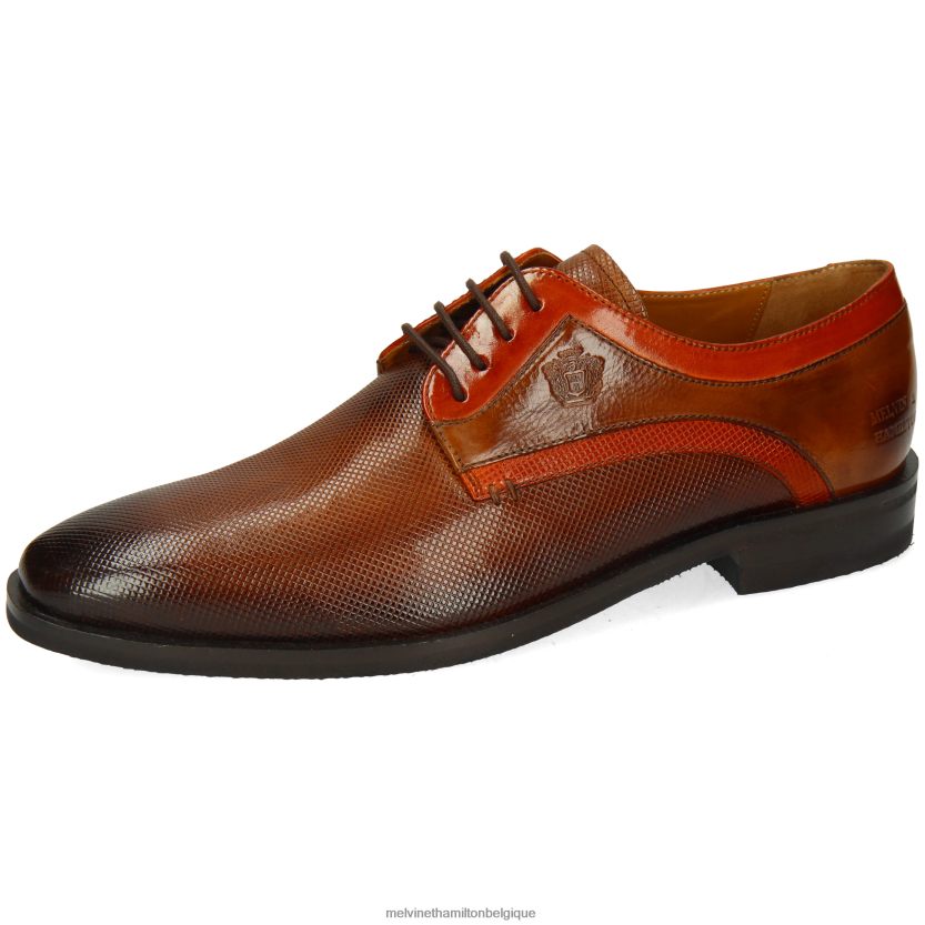 Melvin & Hamilton Hommes Alex 10 R44228443 chaussures derby brun