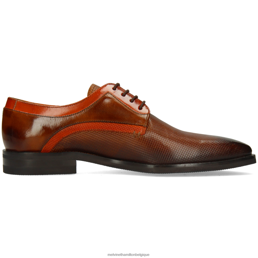 Melvin & Hamilton Hommes Alex 10 R44228443 chaussures derby brun