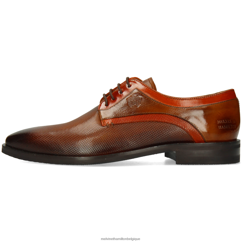 Melvin & Hamilton Hommes Alex 10 R44228443 chaussures derby brun
