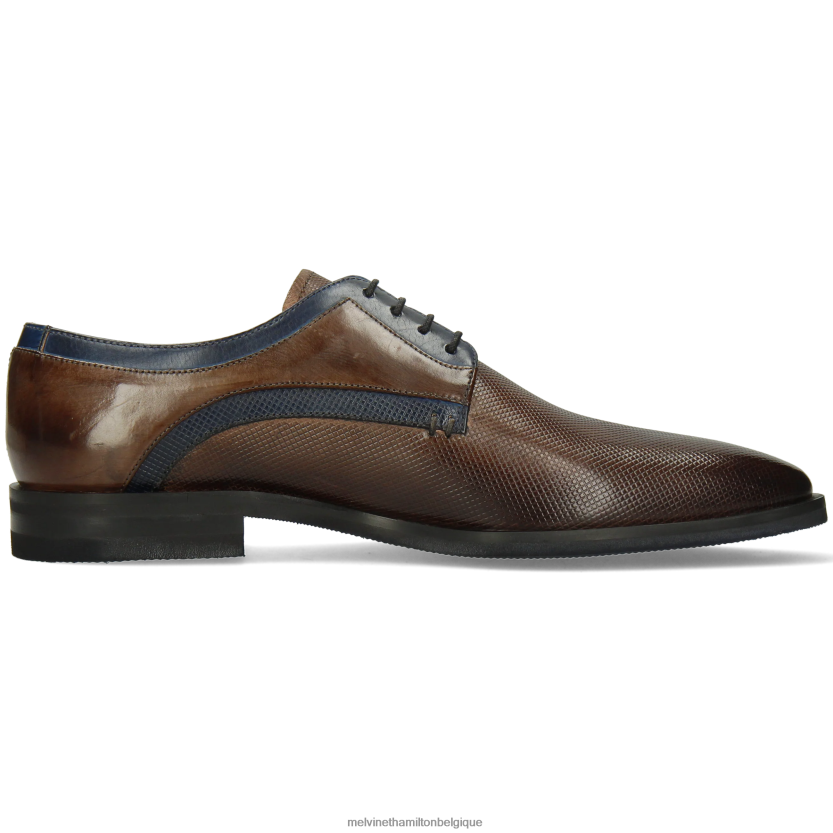 Melvin & Hamilton Hommes Alex 10 R44228447 chaussures derby gris