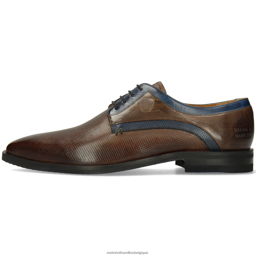 Melvin & Hamilton Hommes Alex 10 R44228447 chaussures derby gris