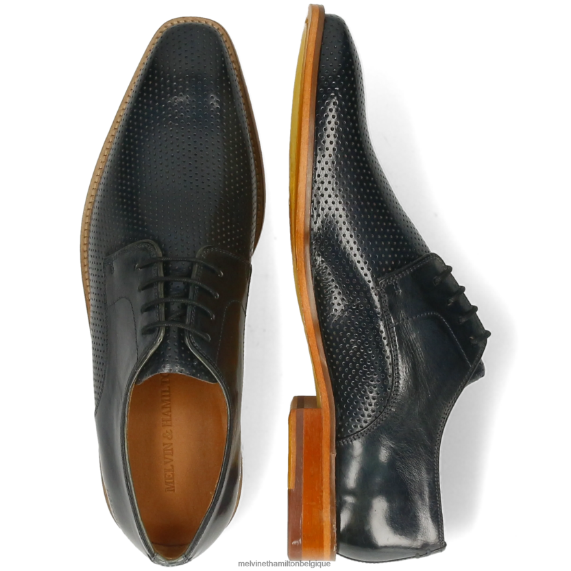 Melvin & Hamilton Hommes Alex 1 R44228367 chaussures derby bleu