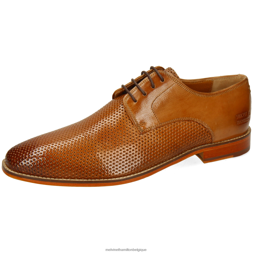 Melvin & Hamilton Hommes Alex 1 R44228497 chaussures derby brun clair