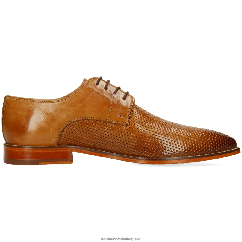 Melvin & Hamilton Hommes Alex 1 R44228497 chaussures derby brun clair
