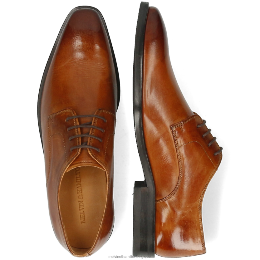 Melvin & Hamilton Hommes Alex 1 R44228549 chaussures derby brun