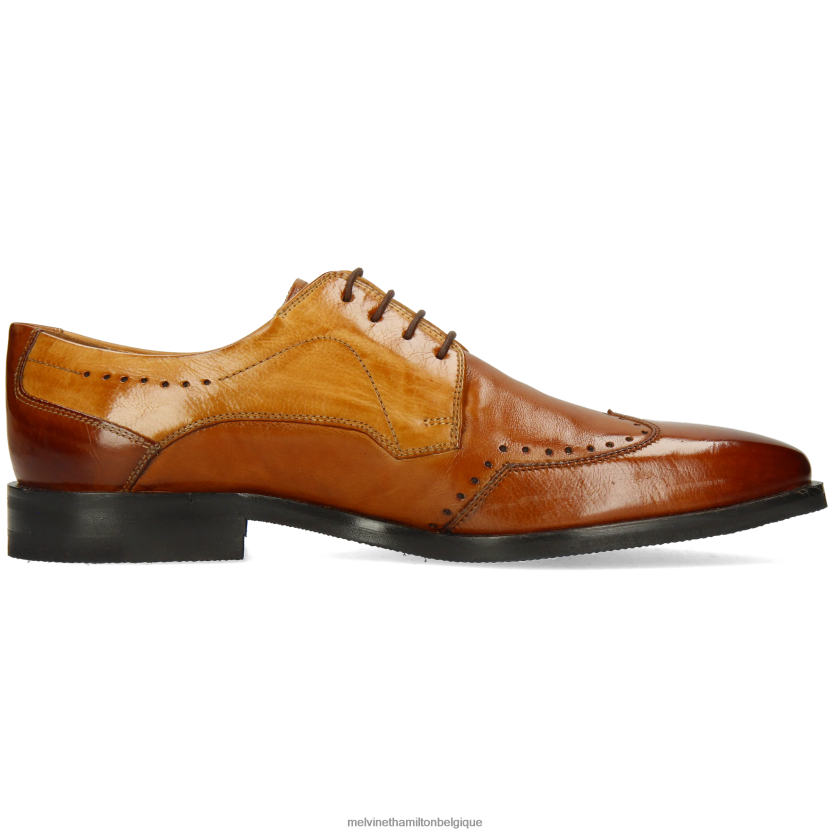 Melvin & Hamilton Hommes Alex 3 R44228431 chaussures derby brun