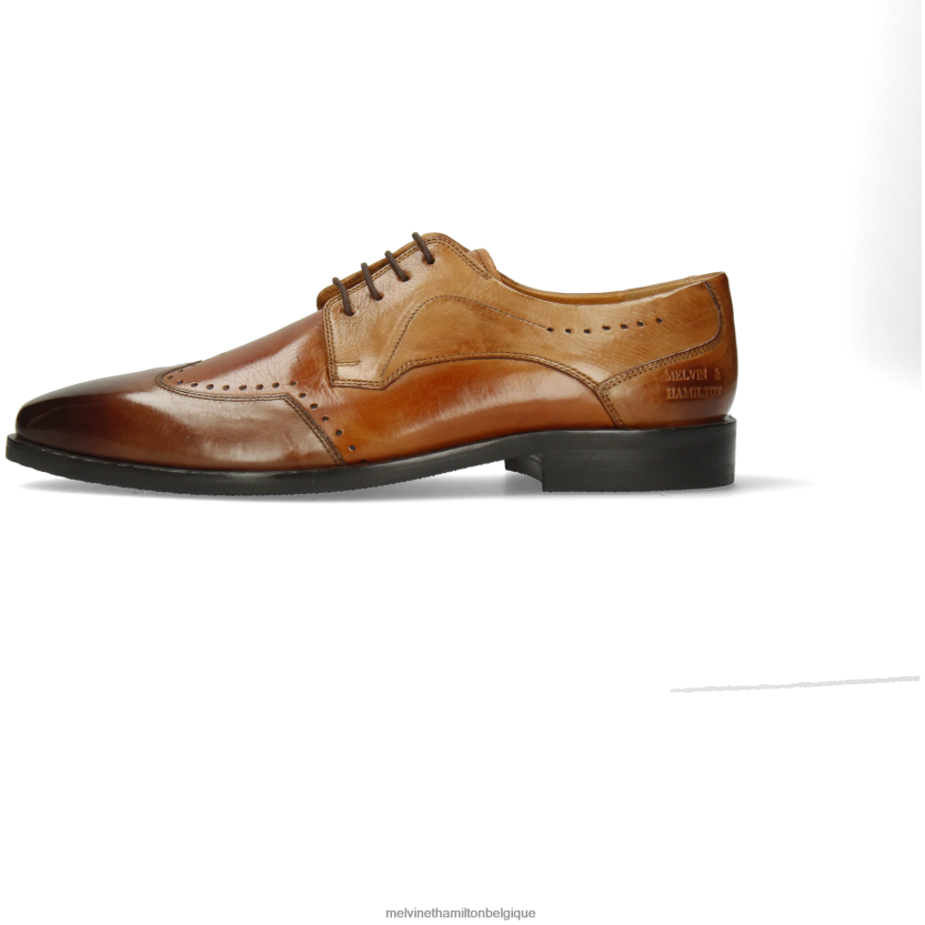 Melvin & Hamilton Hommes Alex 3 R44228492 chaussures derby brun clair
